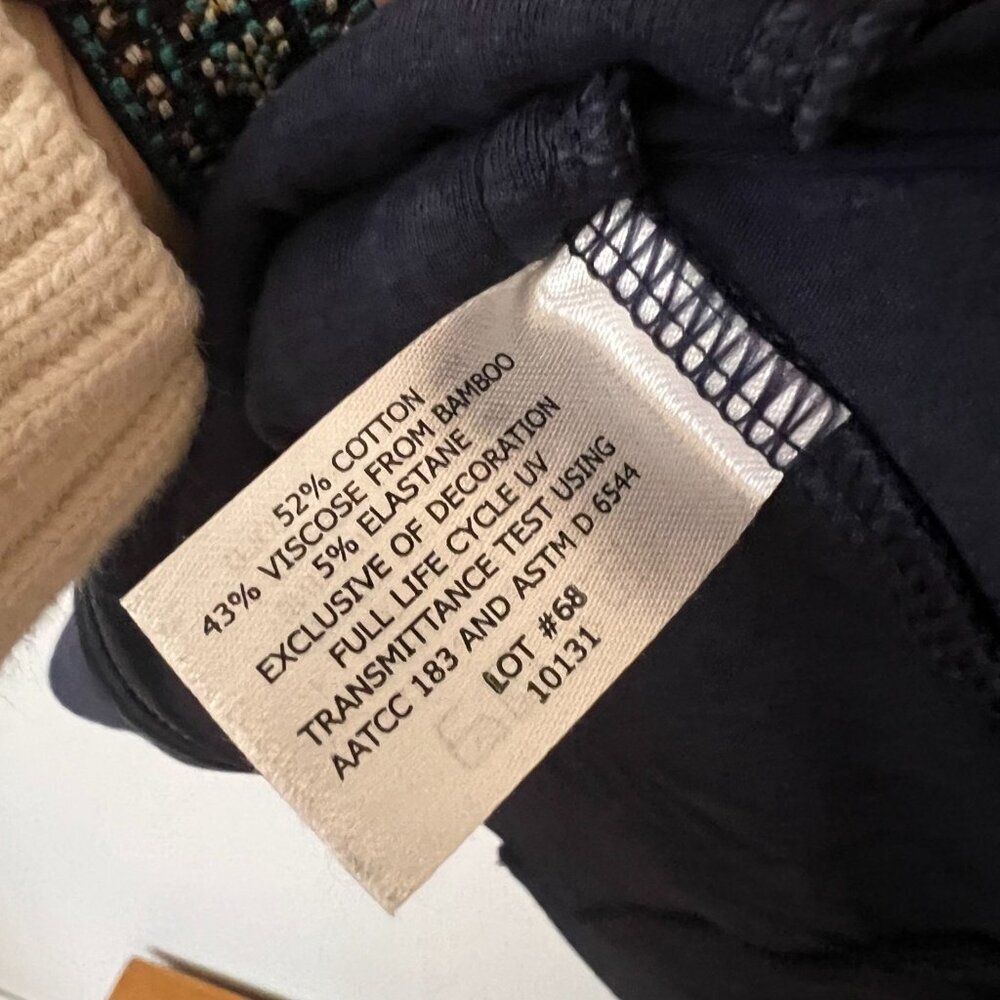 Coolibar UPF Sun Protection Full Zip Cruise Jacket Navy Blue Women's Size Medium - Picture 5 of 8